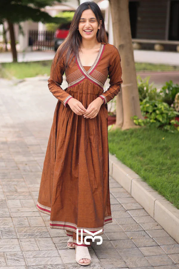 Kurta Set in Copper