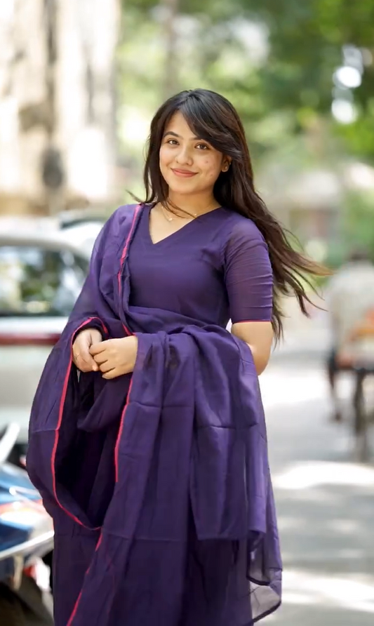 Royal blue Kurta Set